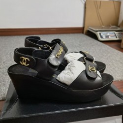 年末年始限定、出血大セール 品質保証 セール商品 CHANEL シャネル サンダル