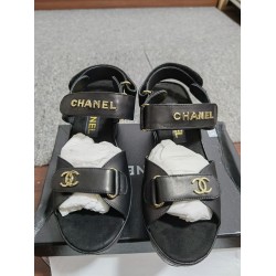 年末年始限定、出血大セール 品質保証 セール商品 CHANEL シャネル サンダル