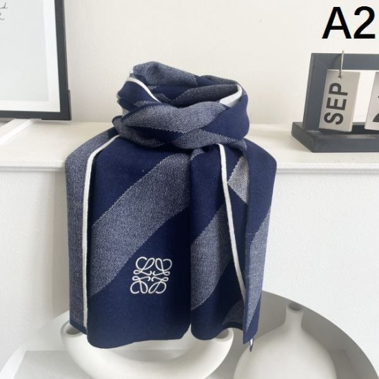 2024FW スカーフ LOEWE ロエベ 最新先取りおしゃれなロゴ入り