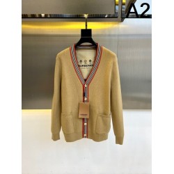 2024FW BURBERRY バーバリー シンプルなデザイン カーディガンコート