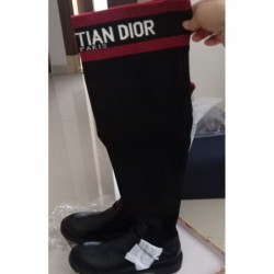年末年始限定、出血大セール 品質保証 セール商品 DIOR ディオール 売切必至 レディース 長靴 