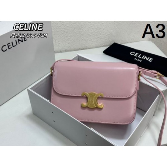 シーン問わずに使える 2024SS ショルダーバッグ CELINE セリーヌ シーン問わずに使える 2024SS ショルダーバッグ CELINE セリーヌ