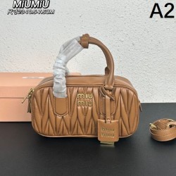 大好評アイテム 2024SS トートバッグ MIU MIU ミュウミュウ