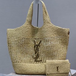 お手頃!オシャレ 2024SS トートバッグ YSL イヴ サンローラン 