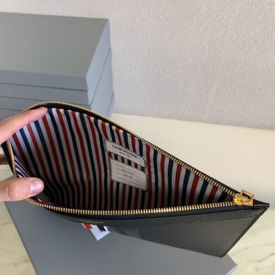 2024SS 新作すぐ届く THOM BROWNE トムブラウン クラッチバッグ 2024SS 新作すぐ届く THOM BROWNE トムブラウン クラッチバッグ