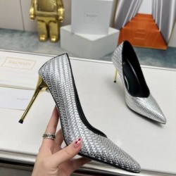 2024SS 日本でも大人気のモデル BALMAIN バルマン レディース ハイヒール