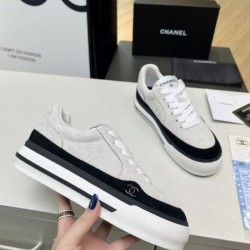 2024SS 定番のストリートスタイル CHANEL シャネル レディース用 カジュアルシューズ