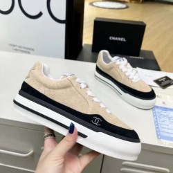 2024SS 定番のストリートスタイル CHANEL シャネル レディース用 カジュアルシューズ