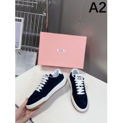 2024SS おしゃれ上級者を目指す MIU MIU ミュウミュウ レディース用 カジュアルシューズ 