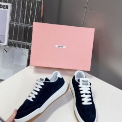 2024SS おしゃれ上級者を目指す MIU MIU ミュウミュウ レディース用 カジュアルシューズ 