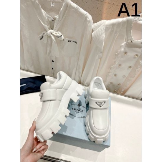 2024SS 魅力の詰まったスタイル PRADA プラダ レディース用 カジュアルシューズ 2024SS 魅力の詰まったスタイル PRADA プラダ レディース用 カジュアルシューズ