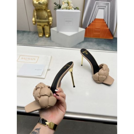 2024SS 今季掲げているブランド BALMAIN バルマン レディーススリッパ 2024SS 今季掲げているブランド BALMAIN バルマン レディーススリッパ