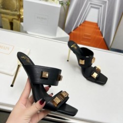 2024SS 高感度なセレブたち愛用 BALMAIN バルマン レディーススリッパ