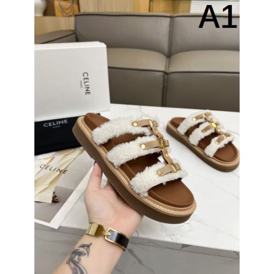 2024SS 季節の変わり目に活躍する CELINE セリーヌ レディーススリッパ
