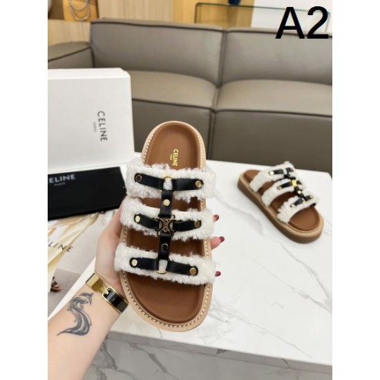 2024SS 季節の変わり目に活躍する CELINE セリーヌ レディーススリッパ