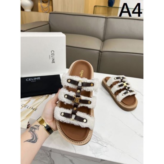 2024SS 季節の変わり目に活躍する CELINE セリーヌ レディーススリッパ