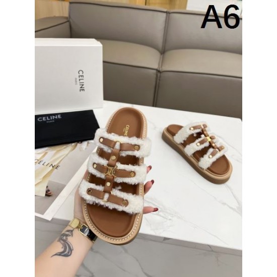 2024SS 季節の変わり目に活躍する CELINE セリーヌ レディーススリッパ