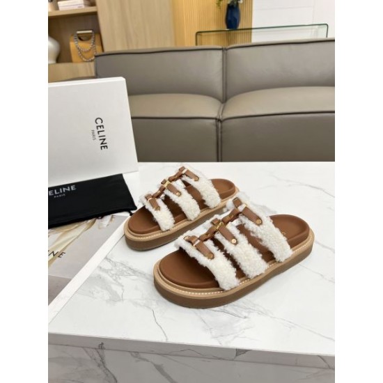 2024SS 季節の変わり目に活躍する CELINE セリーヌ レディーススリッパ