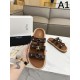 2024SS 著名人やセレブも愛用する CELINE セリーヌ レディースサンダル 2024SS 著名人やセレブも愛用する CELINE セリーヌ レディースサンダル
