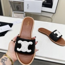 2024SS 今季爆発的な人気定番商品 CELINE セリーヌ レディーススリッパ