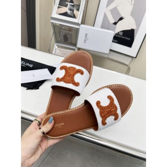 2024SS 今季爆発的な人気定番商品 CELINE セリーヌ レディーススリッパ 2024SS 今季爆発的な人気定番商品 CELINE セリーヌ レディーススリッパ