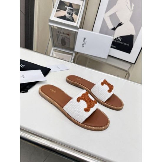 2024SS 今季爆発的な人気定番商品 CELINE セリーヌ レディーススリッパ 2024SS 今季爆発的な人気定番商品 CELINE セリーヌ レディーススリッパ