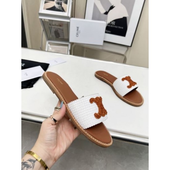 2024SS 今季爆発的な人気定番商品 CELINE セリーヌ レディーススリッパ 2024SS 今季爆発的な人気定番商品 CELINE セリーヌ レディーススリッパ