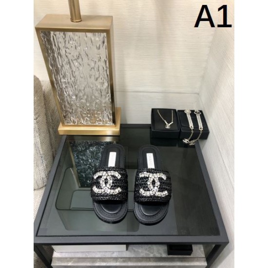 2024SS インパクト抜群のデザイン CHANEL シャネル レディーススリッパ