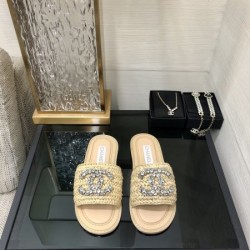 2024SS インパクト抜群のデザイン CHANEL シャネル レディーススリッパ