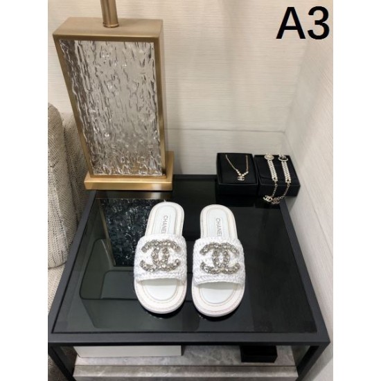 2024SS インパクト抜群のデザイン CHANEL シャネル レディーススリッパ