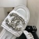 2024SS インパクト抜群のデザイン CHANEL シャネル レディーススリッパ
