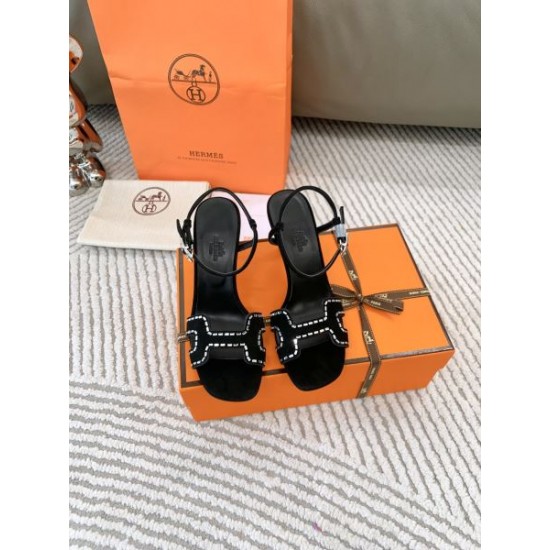 2024SS 大人な印象が溢れ出る HERMES エルメス レディースサンダル