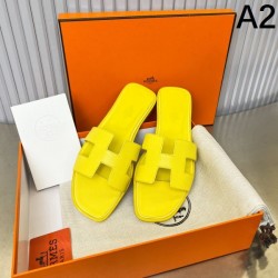 2024SS 飽きのこないデザイン HERMES エルメス レディーススリッパ
