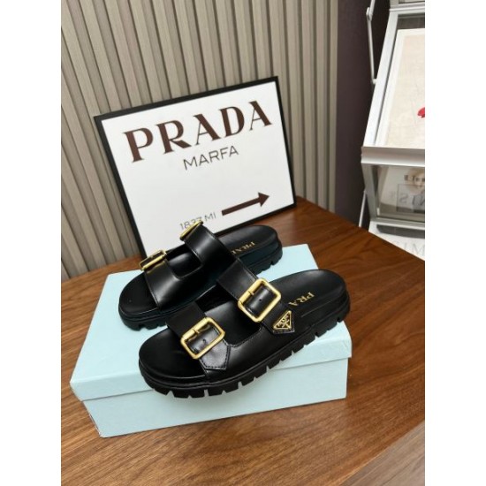 2024SS 今季買い逃した人必見! PRADA プラダ レディーススリッパ 2024SS 今季買い逃した人必見! PRADA プラダ レディーススリッパ