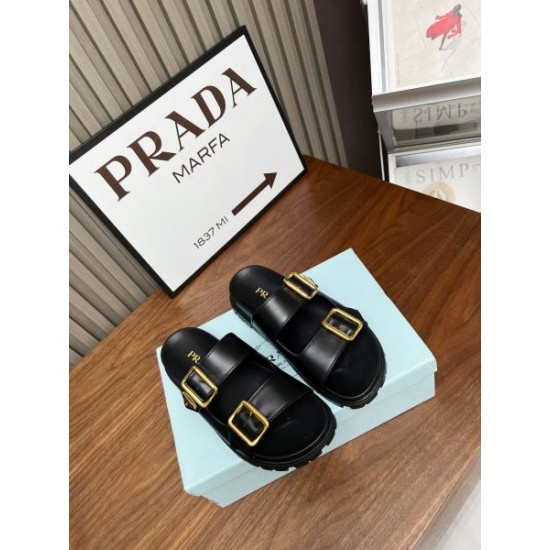 2024SS 今季買い逃した人必見! PRADA プラダ レディーススリッパ 2024SS 今季買い逃した人必見! PRADA プラダ レディーススリッパ