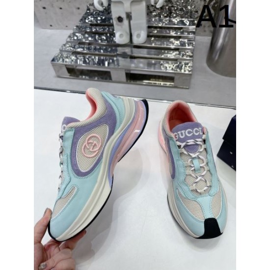 2024SS カッコ良くキあります GUCCI グッチ レディース用 スニーカー 