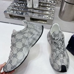 2024SS ファッションの流行り GUCCI グッチ レディース用 スニーカー 