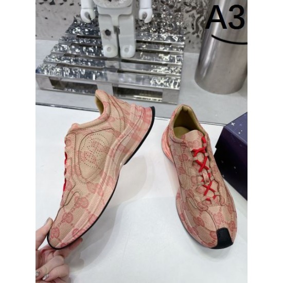 2024SS ファッションの流行り GUCCI グッチ レディース用 スニーカー 