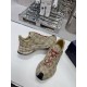 2024SS ファッションの流行り GUCCI グッチ レディース用 スニーカー 