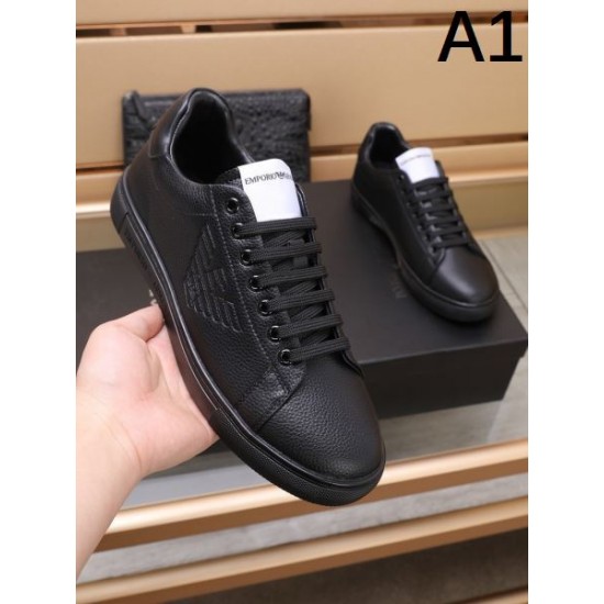ARMANI アルマーニ クリスマスプレゼントにも 2024SS メンズ用 カジュアルシューズ ARMANI アルマーニ クリスマスプレゼントにも 2024SS メンズ用 カジュアルシューズ