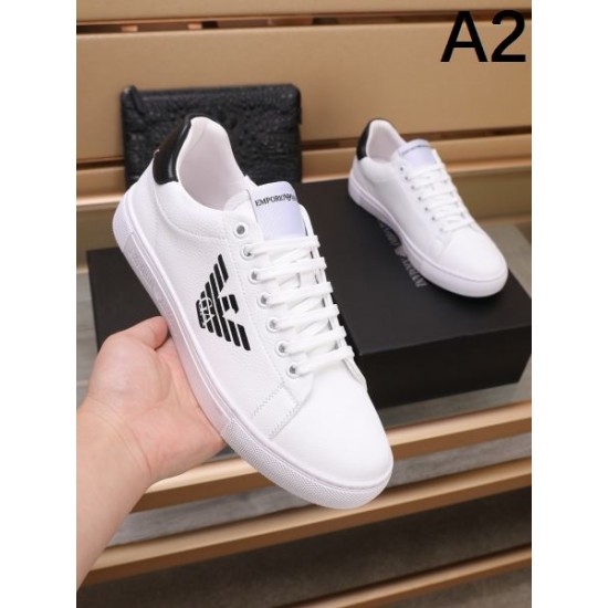 ARMANI アルマーニ クリスマスプレゼントにも 2024SS メンズ用 カジュアルシューズ ARMANI アルマーニ クリスマスプレゼントにも 2024SS メンズ用 カジュアルシューズ