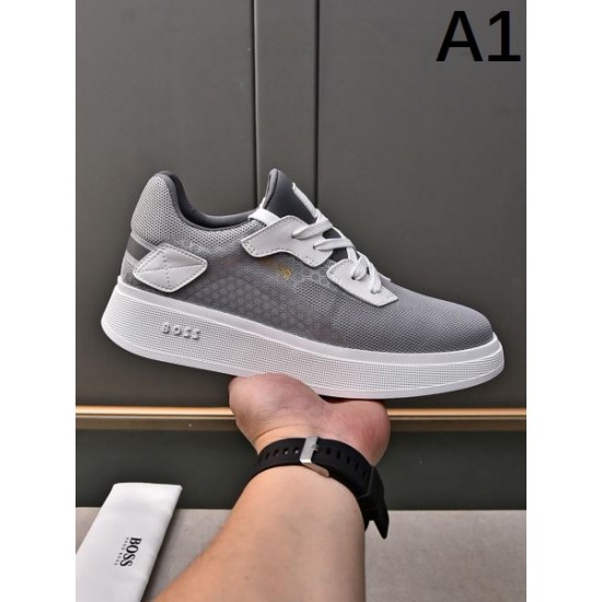 HUGO BOSS ヒューゴボス 数量限定 VIP価格 2024SS メンズ用 カジュアルシューズ HUGO BOSS ヒューゴボス 数量限定 VIP価格 2024SS メンズ用 カジュアルシューズ