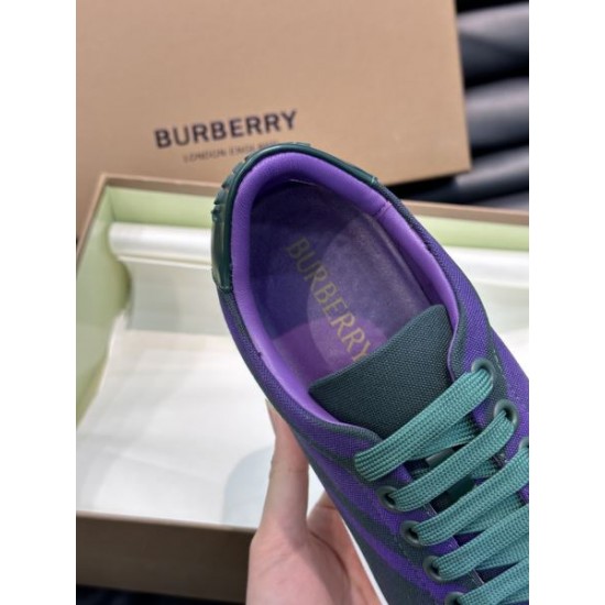 BURBERRY バーバリー 人カジュアルスタイル 2024SS メンズ用 カジュアルシューズ BURBERRY バーバリー 人カジュアルスタイル 2024SS メンズ用 カジュアルシューズ