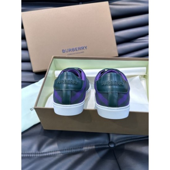 BURBERRY バーバリー 人カジュアルスタイル 2024SS メンズ用 カジュアルシューズ BURBERRY バーバリー 人カジュアルスタイル 2024SS メンズ用 カジュアルシューズ