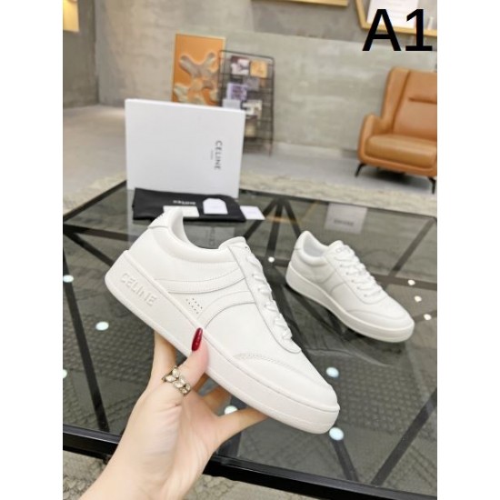 CELINE セリーヌ 著名人やセレブも愛用する 2024SS メンズ用 カジュアルシューズ CELINE セリーヌ 著名人やセレブも愛用する 2024SS メンズ用 カジュアルシューズ
