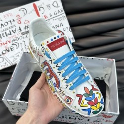 DOLCE＆GABBANA ドルチェ＆ガッバーナ 完売必須 2024SS メンズ用 カジュアルシューズ