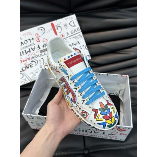 DOLCE＆GABBANA ドルチェ＆ガッバーナ 完売必須 2024SS メンズ用 カジュアルシューズ