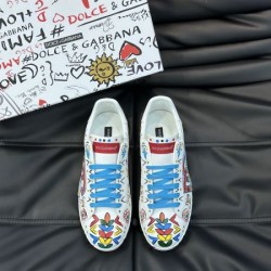 DOLCE＆GABBANA ドルチェ＆ガッバーナ 完売必須 2024SS メンズ用 カジュアルシューズ