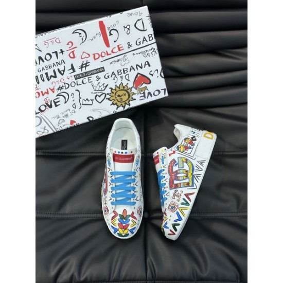 DOLCE＆GABBANA ドルチェ＆ガッバーナ 完売必須 2024SS メンズ用 カジュアルシューズ