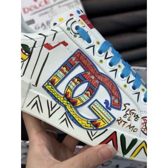 DOLCE＆GABBANA ドルチェ＆ガッバーナ 完売必須 2024SS メンズ用 カジュアルシューズ